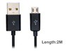 Micro cable USB de 2m